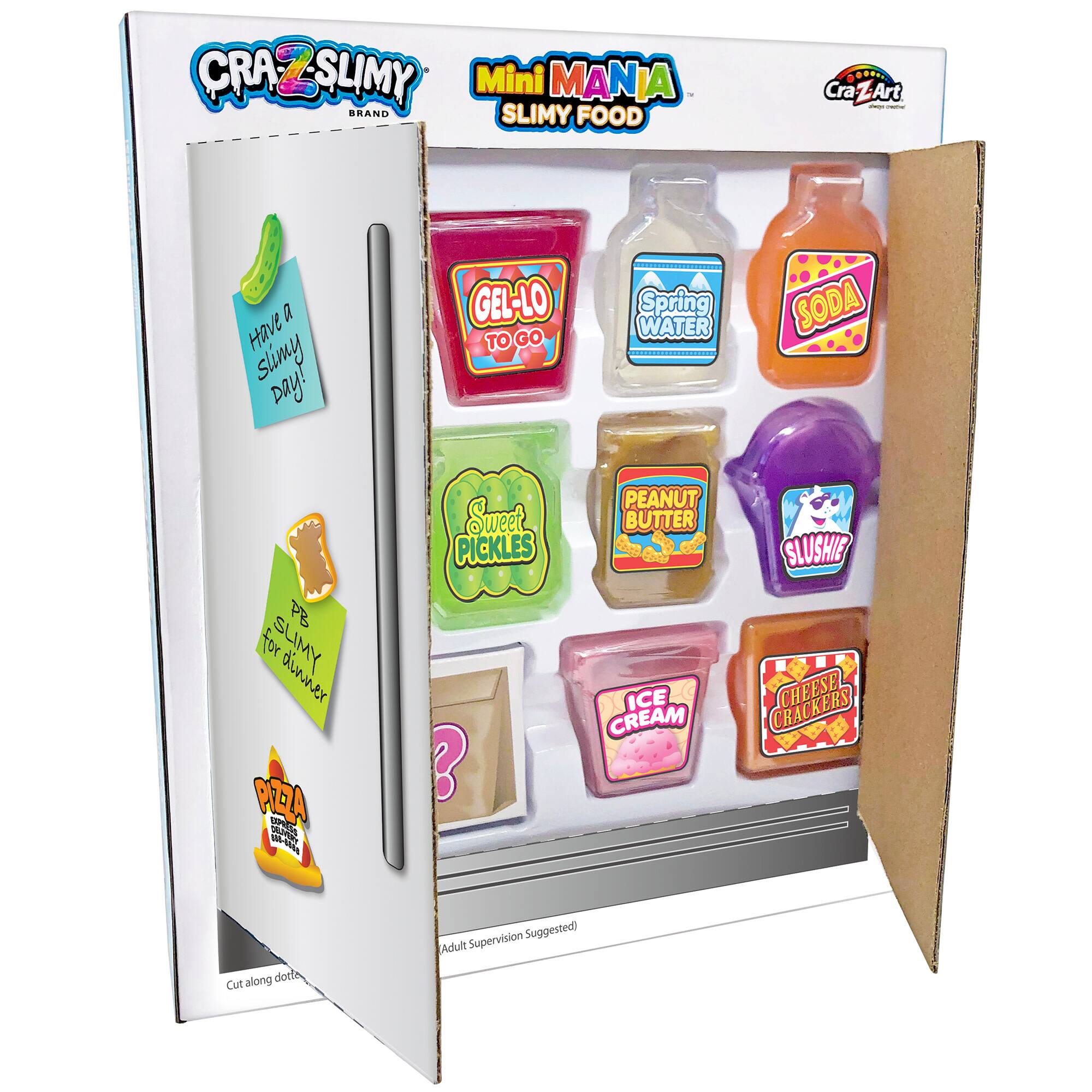 Cra-Z-Slimy® Mini Mania™ Slimy Food Scented Slime Set